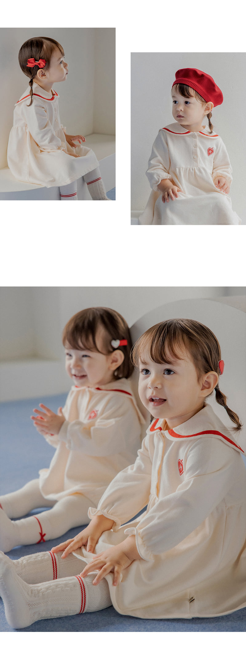 Kids Clara - Korean Baby Fashion - #babyoninstagram - Lopi Baby One-piece - 4