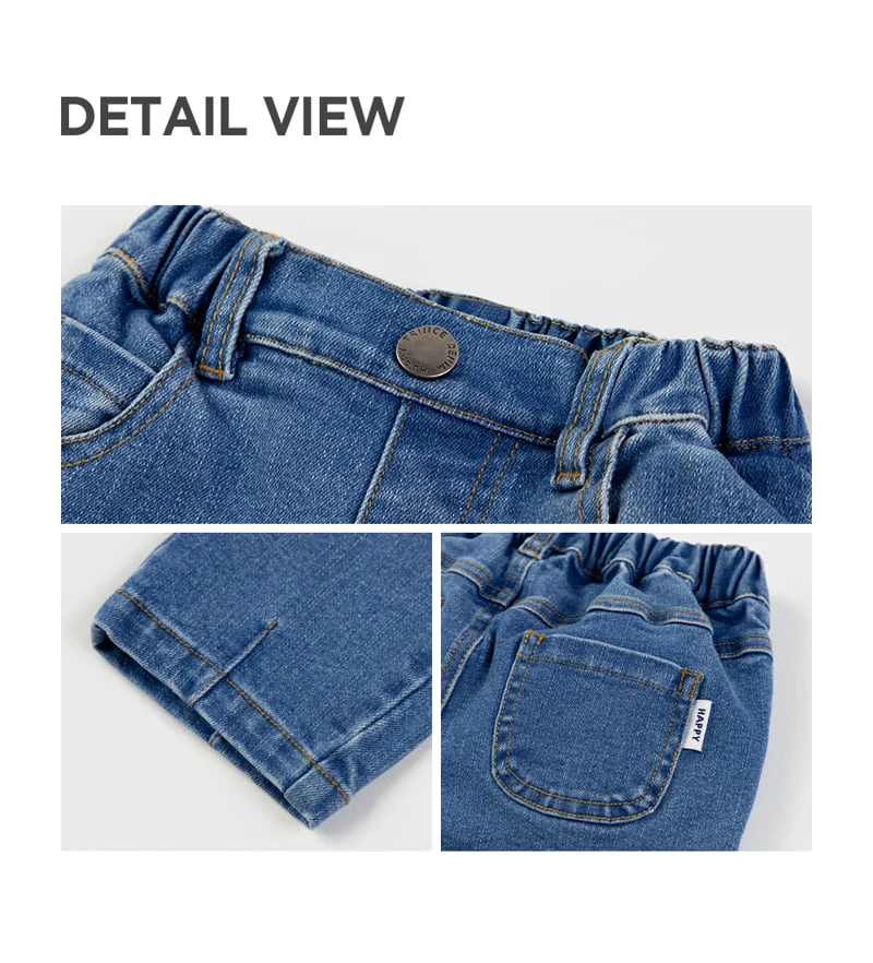 Kids Clara - Korean Baby Fashion - #babyoutfit - Cherish Denim Baby Pants - 7