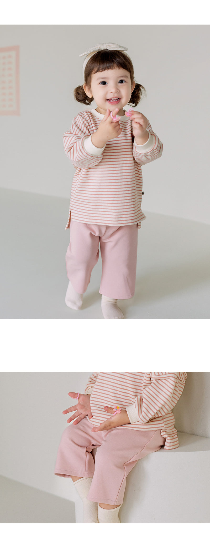 Kids Clara - Korean Baby Fashion - #babyoutfit - Cello Baby Pants - 5