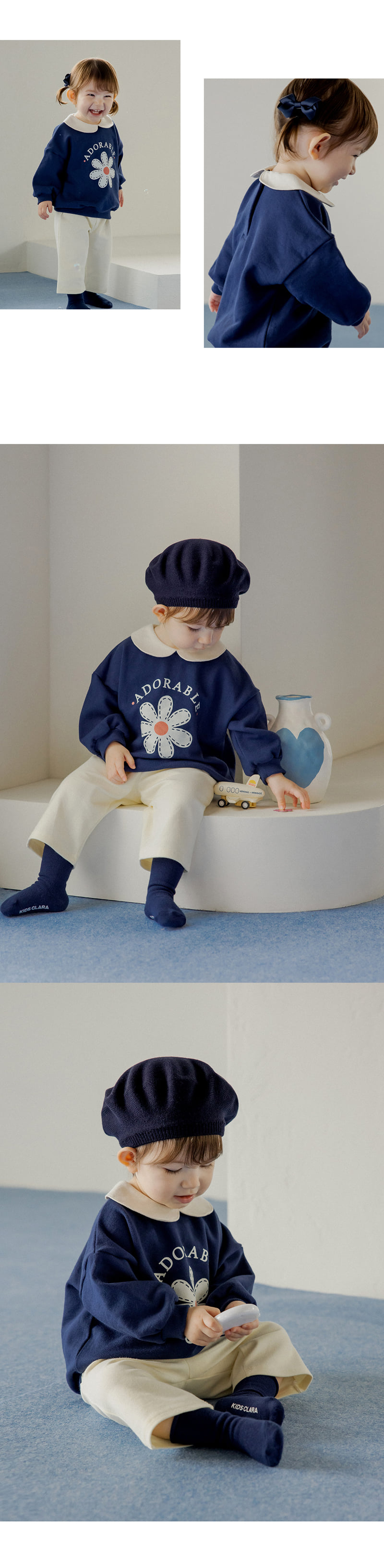 Kids Clara - Korean Baby Fashion - #babyoutfit - Atti Baby Sweatshirts - 4