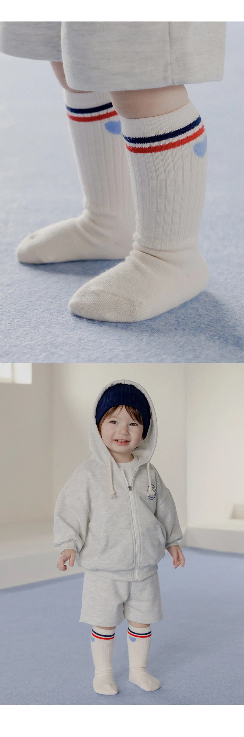 Kids Clara - Korean Baby Fashion - #babyoutfit - Rodney Baby Knee Socks (set of 5) - 4