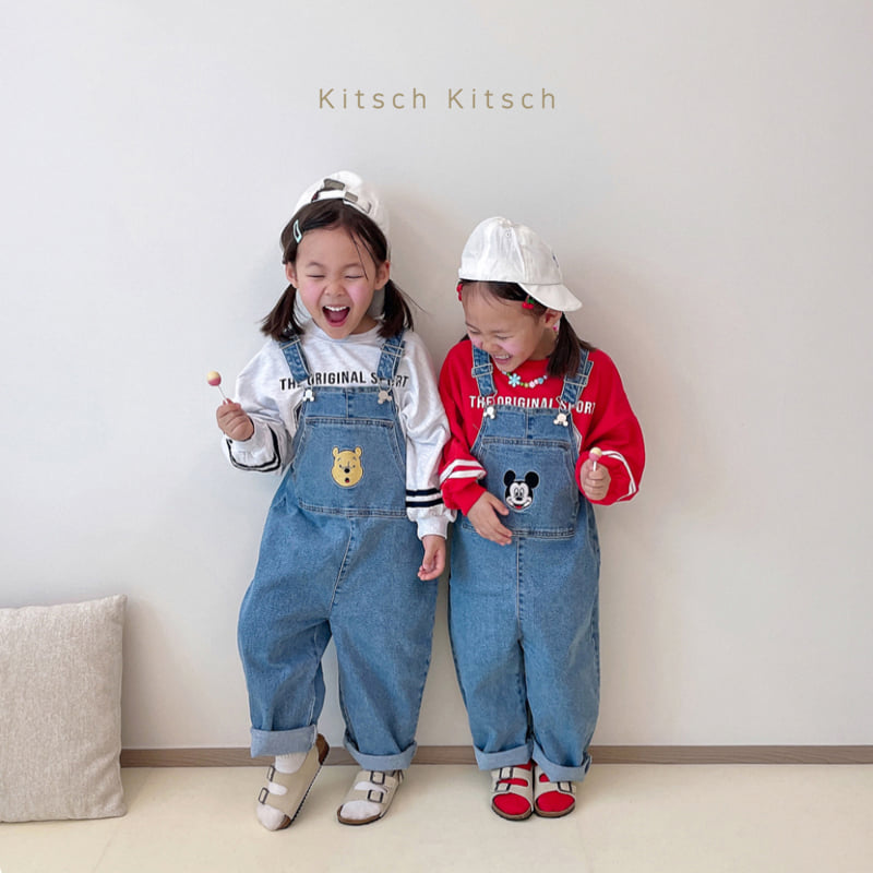 Kitsch Kitsch - Korean Children Fashion - #Kfashion4kids - Overalls Skirt - 10