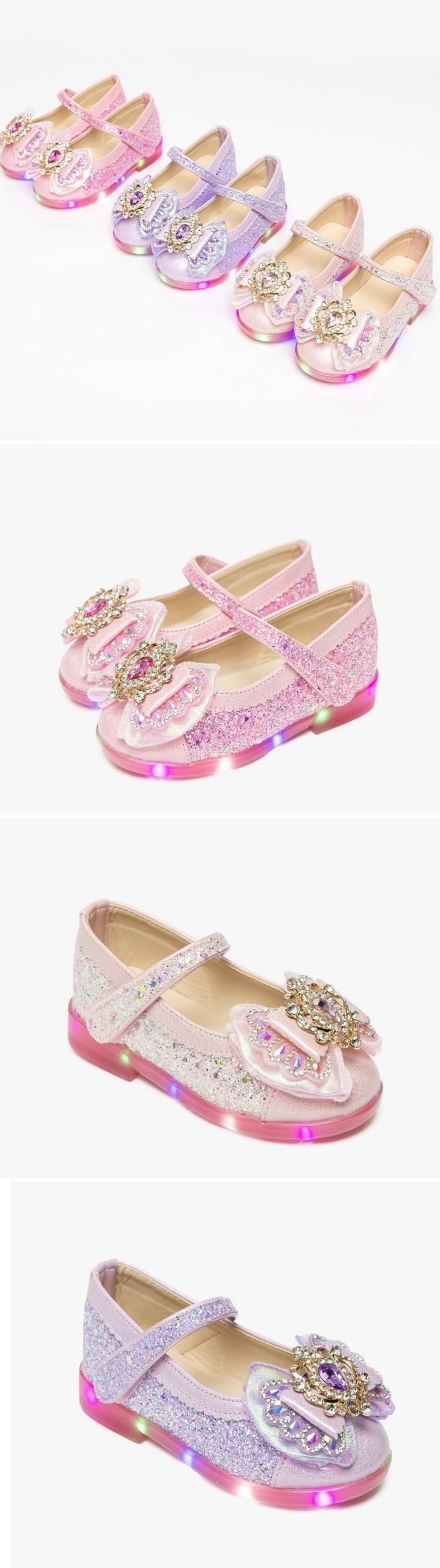 La Stella - Korean Baby Fashion - #babyfever - Fairy LED Flat