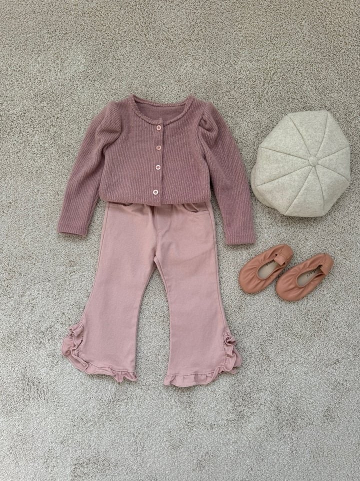 Le petitmot - Korean Children Fashion - #Kfashion4kids - Frill Span Pants - 11