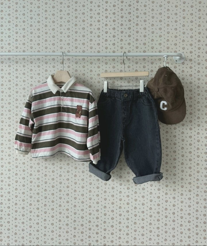 Le petitmot - Korean Children Fashion - #childofig - Bear Collar Tee - 11