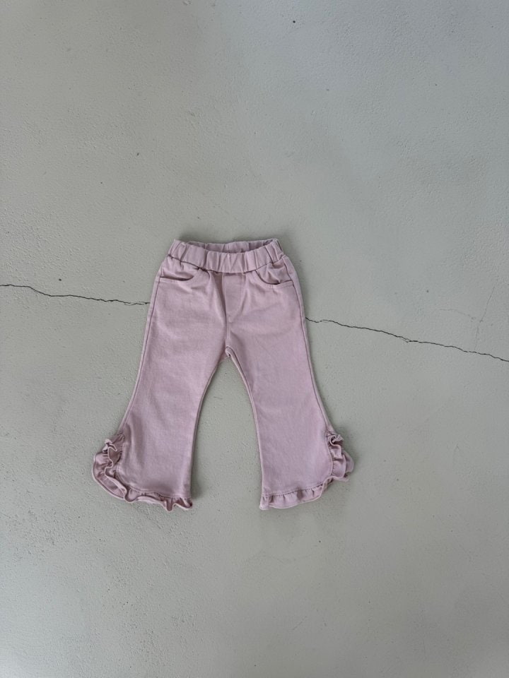 Le petitmot - Korean Children Fashion - #kidsstore - Frill Span Pants - 9