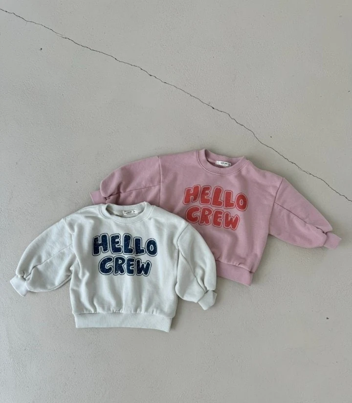 Le petitmot - Korean Children Fashion - #littlefashionista - Hello Sweatshirts