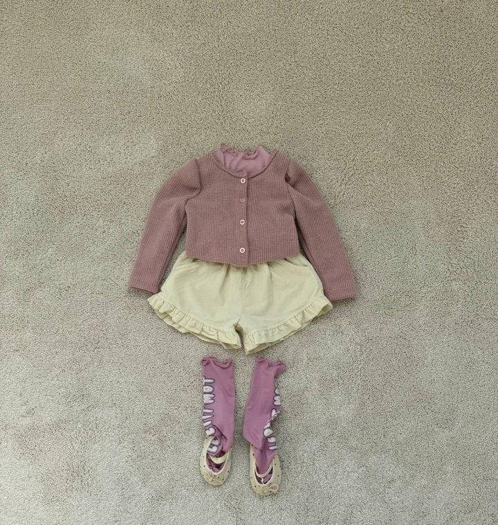 Le petitmot - Korean Children Fashion - #minifashionista - Corduroy Frill Pants - 12