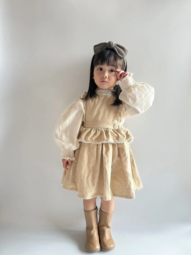 Le petitmot - Korean Children Fashion - #prettylittlegirls - Apron One-piece - 7