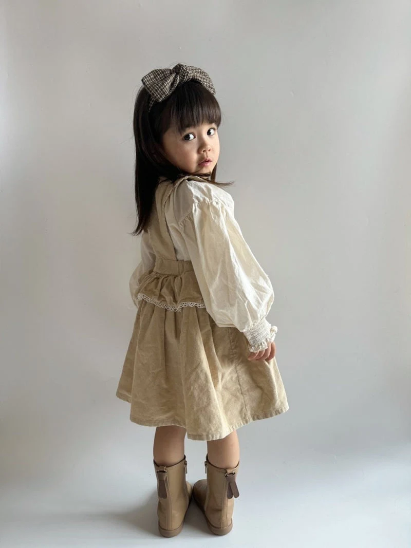 Le petitmot - Korean Children Fashion - #stylishchildhood - Apron One-piece - 10