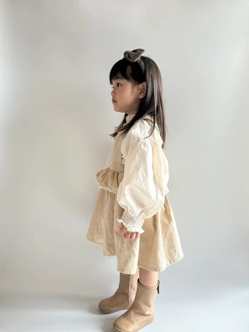 Le petitmot - Korean Children Fashion - #todddlerfashion - Apron One-piece - 8