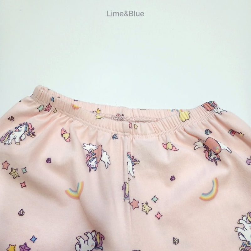 Lime & Blue - Korean Children Fashion - #littlefashionista - One Pick Unicorn Pajamas - 9