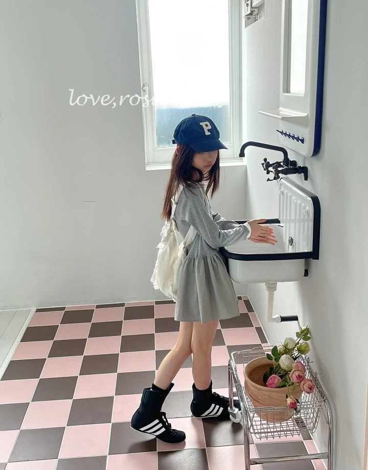 Love Rosie - Korean Children Fashion - #Kfashion4kids - Girl Group Mini Frill One-piece - 3