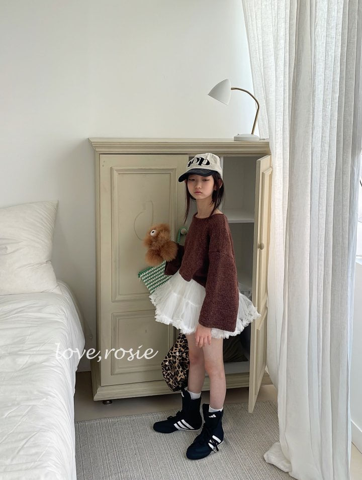 Love Rosie - Korean Children Fashion - #designkidswear - Camel Cha Skirt - 12