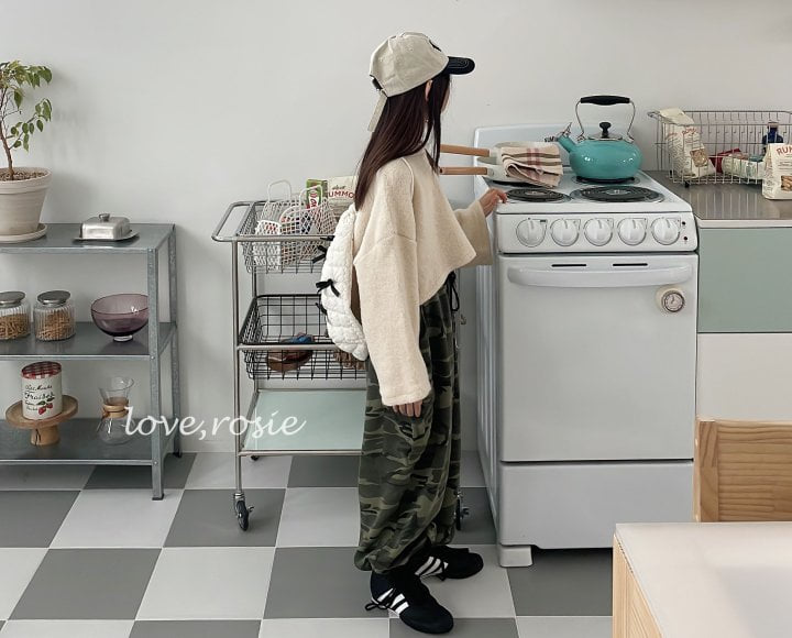 Love Rosie - Korean Children Fashion - #designkidswear - Jenny Camo Cargo Pants - 7