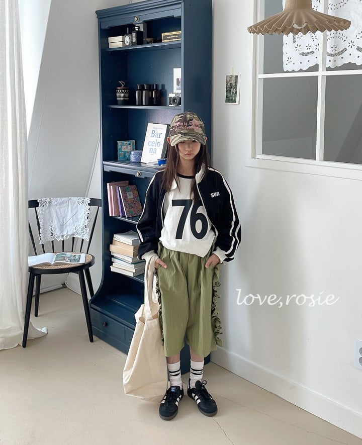 Love Rosie - Korean Children Fashion - #todddlerfashion - Frill Bermuda Pants - 9