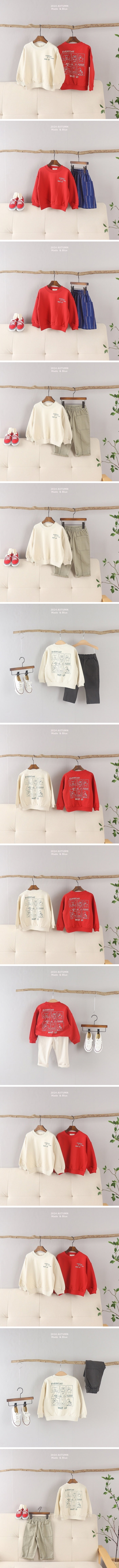 Made Blue - Korean Children Fashion - #littlefashionista - Everyday Sweatshirts