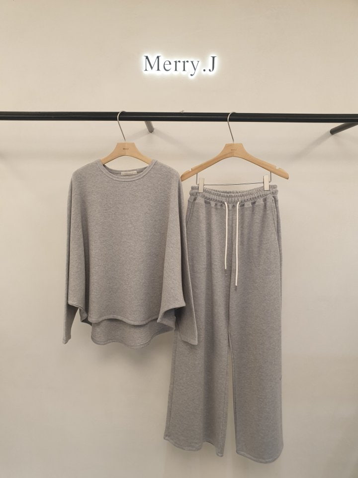 Merry J - Korean Women Fashion - #momslook - Stitch Pancho Tee - 2