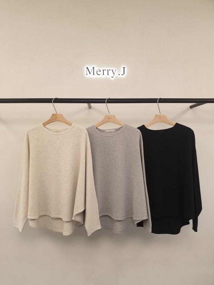 Merry J - Korean Women Fashion - #womensfashion - Stitch Pancho Tee - 4