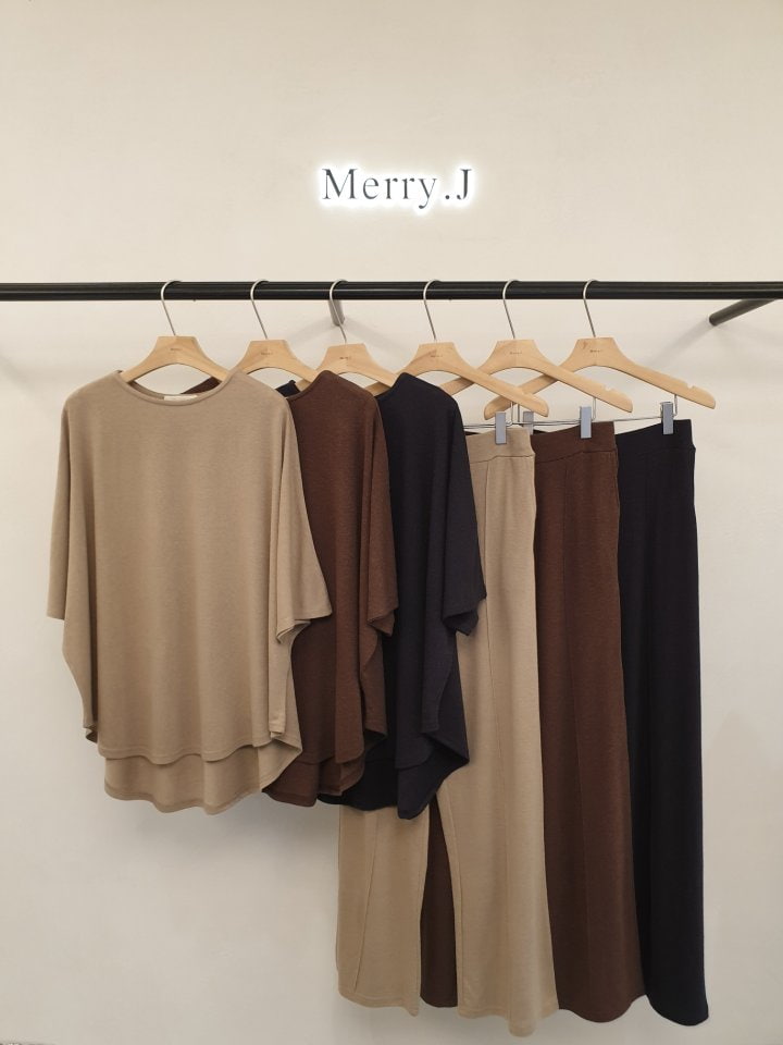 Merry J - Korean Women Fashion - #momslook - Angora Loose Tee