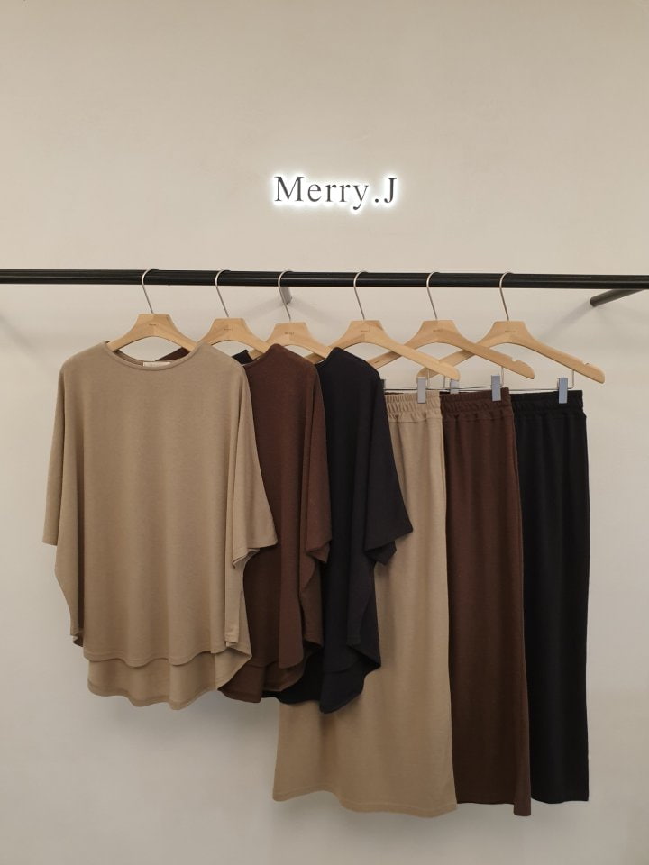 Merry J - Korean Women Fashion - #momslook - Angora Loose Tee - 2