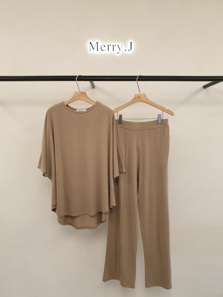 Merry J - Korean Women Fashion - #momslook - Angora Loose Tee - 3