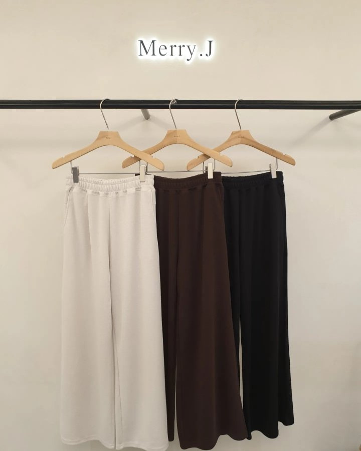 Merry J - Korean Women Fashion - #momslook - Pearl Long Slit Tee One-piece - 9