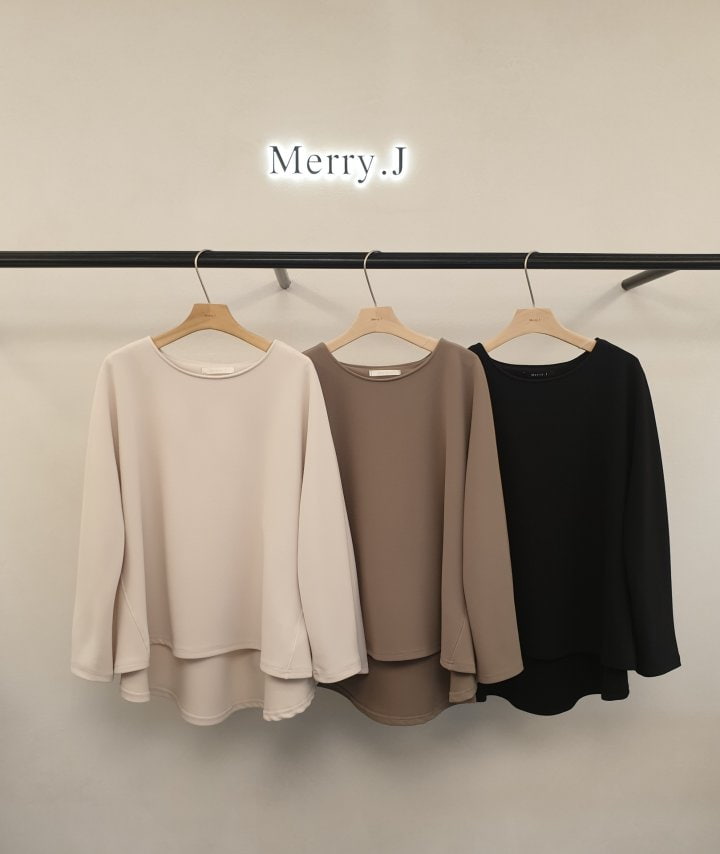 Merry J - Korean Women Fashion - #momslook - Bern Hull Tee