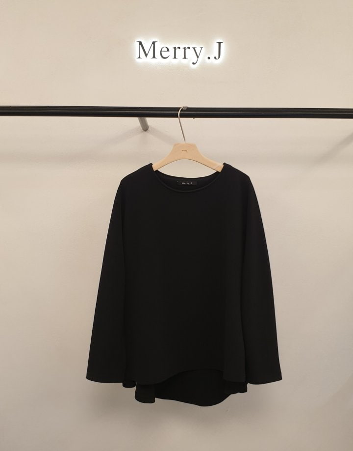 Merry J - Korean Women Fashion - #momslook - Bern Hull Tee - 9