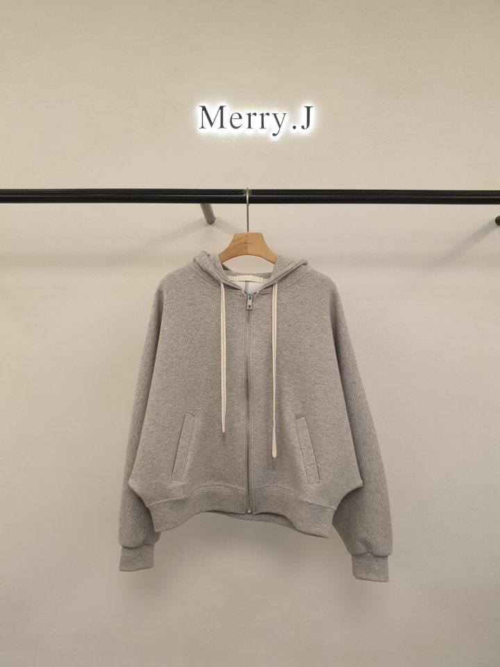 Merry J - Korean Women Fashion - #pursuepretty - Nelly Hoodie Zip-up - 5