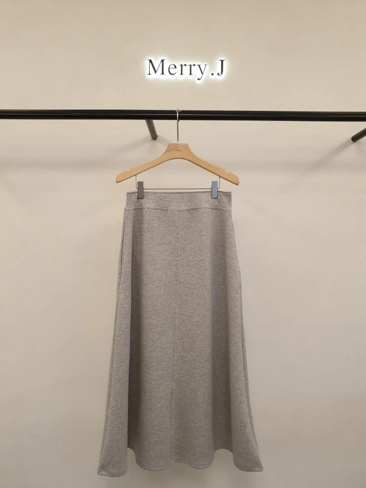 Merry J - Korean Women Fashion - #restrostyle - Boat A Line Skirt - 2