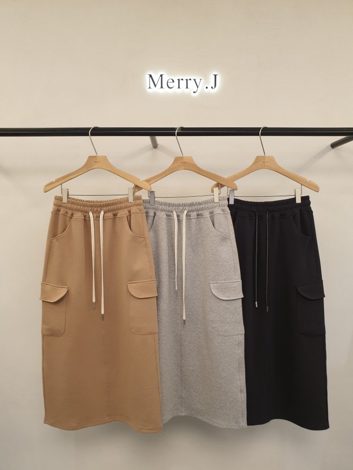 Merry J - Korean Women Fashion - #restrostyle - Nelly Pocket Skirt - 9