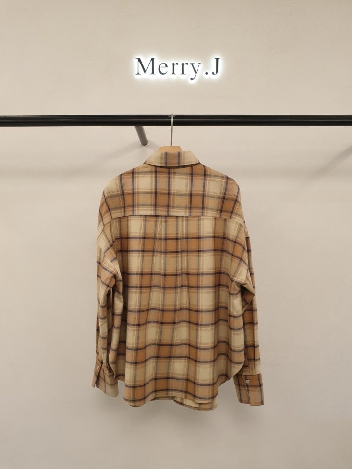 Merry J - Korean Women Fashion - #thatsdarling - Paul Check Shirt - 2