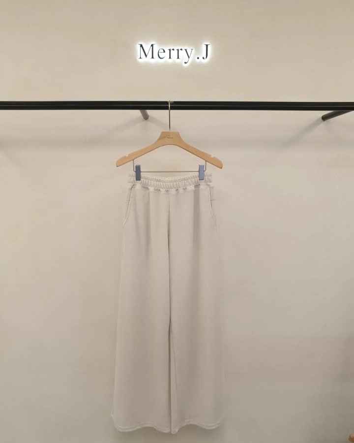 Merry J - Korean Women Fashion - #thatsdarling - Pearl Wide Pants - 10