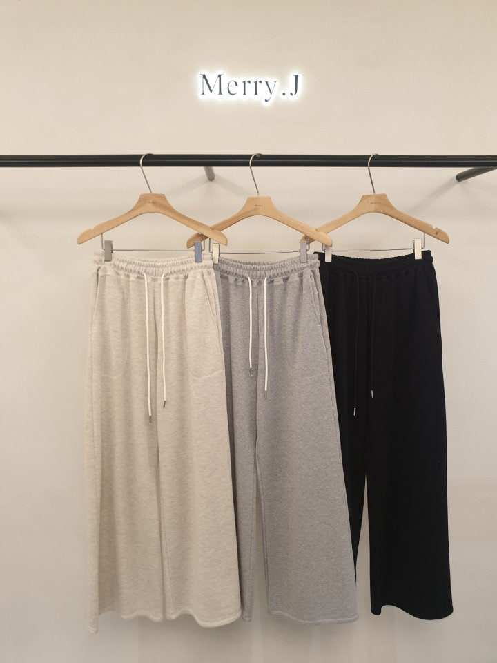 Merry J - Korean Women Fashion - #vintageinspired - Stitch Pants - 11