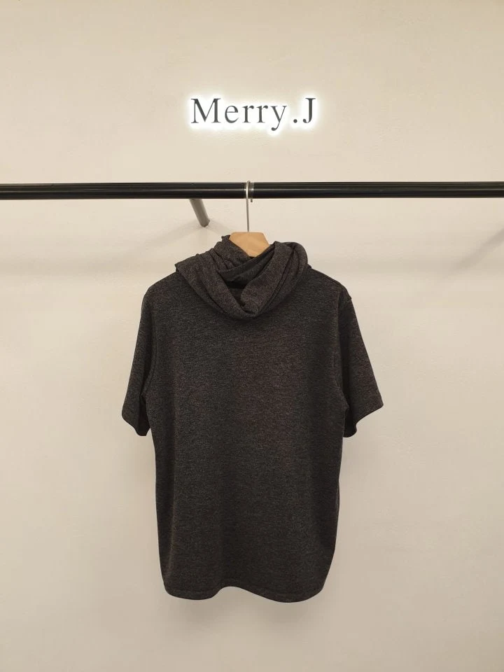 Merry J - Korean Women Fashion - #womensfashion - Philip Muffler Tee - 7