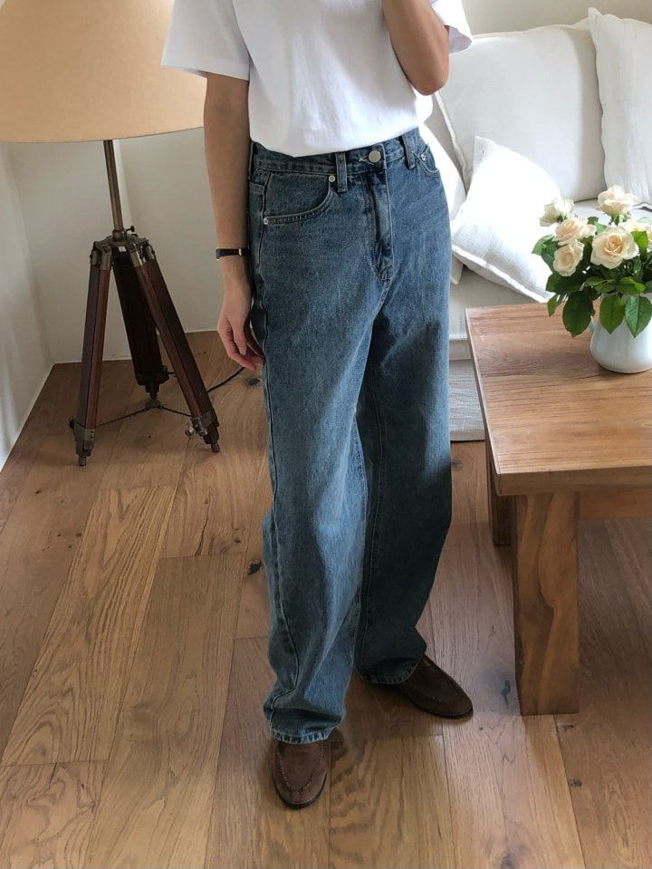 Merry pn - Korean Women Fashion - #momslook - House Denim Pants - 11