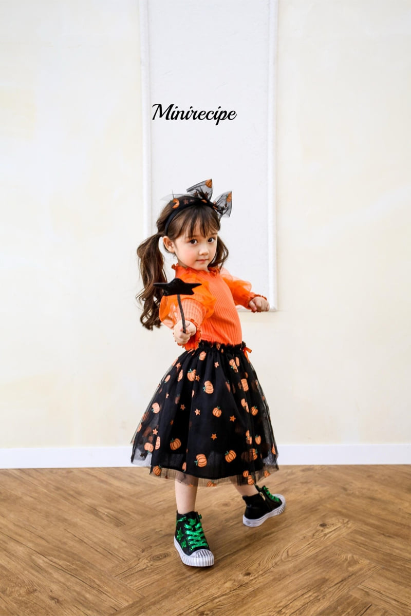 Mini Recipe - Korean Children Fashion - #childofig - Pumpkin Ribbon Hairband - 4