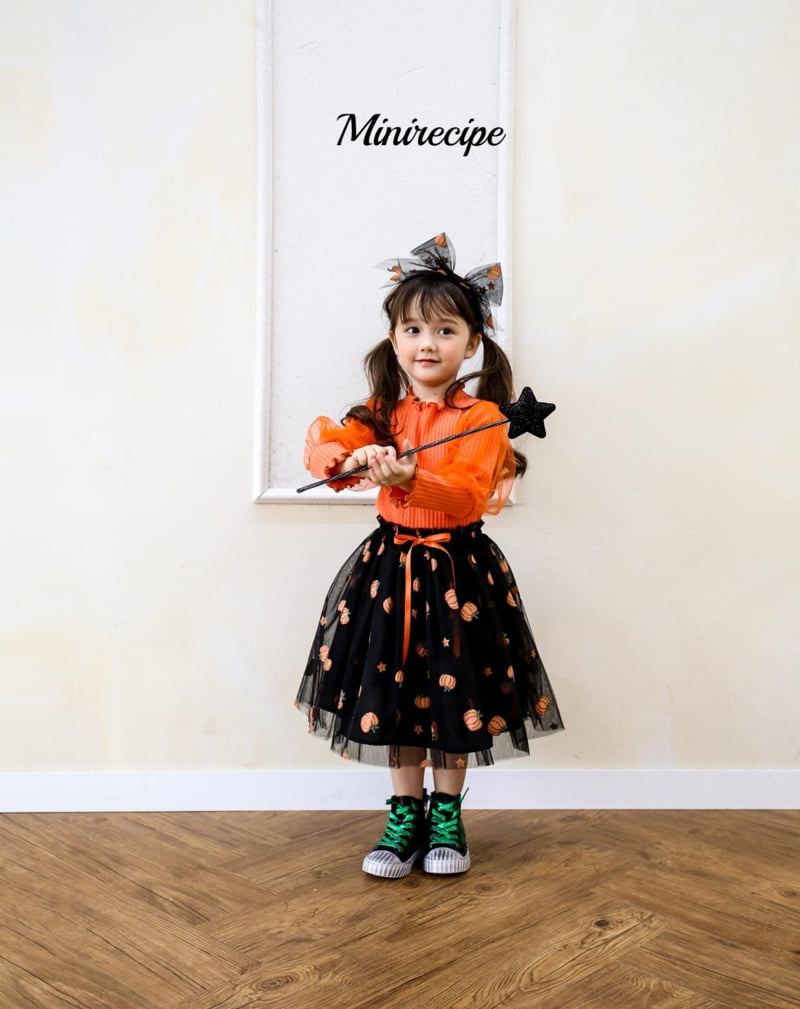 Mini Recipe - Korean Children Fashion - #childofig - Pumpkin Skirt - 7