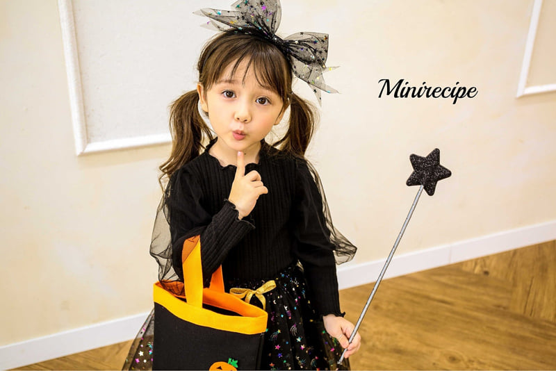 Mini Recipe - Korean Children Fashion - #designkidswear - Starstar Skirt - 11