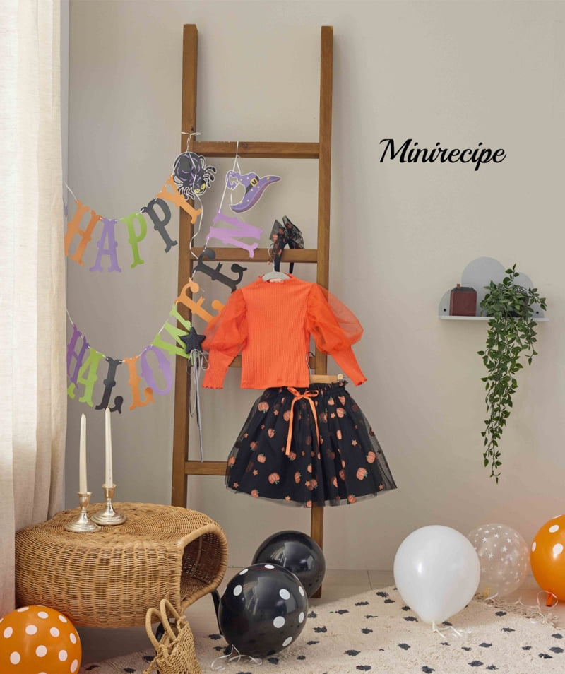 Mini Recipe - Korean Children Fashion - #minifashionista - Pumpkin Skirt - 2