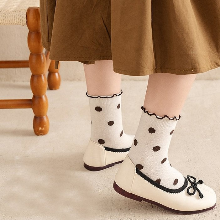 Miso - Korean Baby Fashion - #babyboutique - Dot Wave Socks