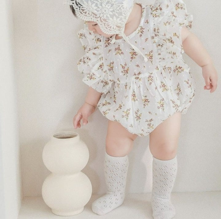 Miso - Korean Baby Fashion - #babyboutique - Basic Half Tights - 8