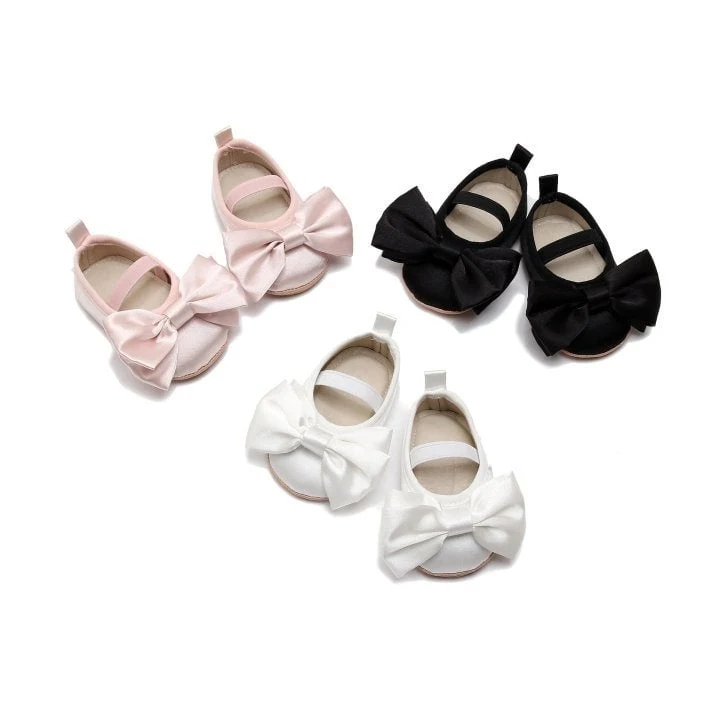 Miso - Korean Baby Fashion - #babyboutique - Ribbon Party Bebe Shoes