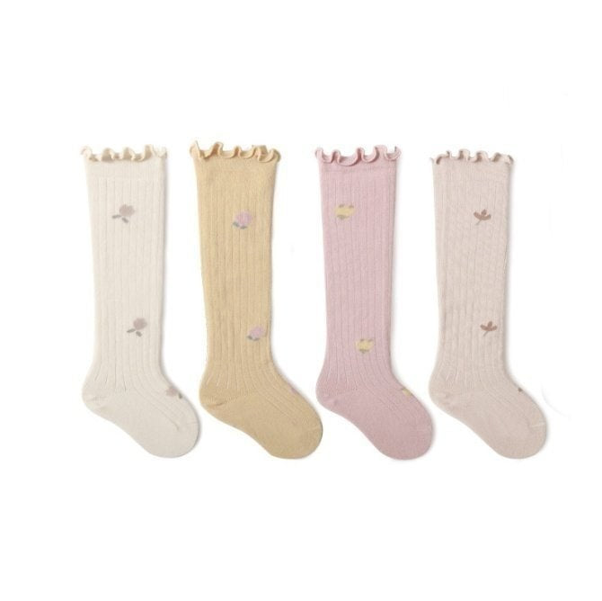 Miso - Korean Baby Fashion - #babyclothing - Freesia Knee Socks