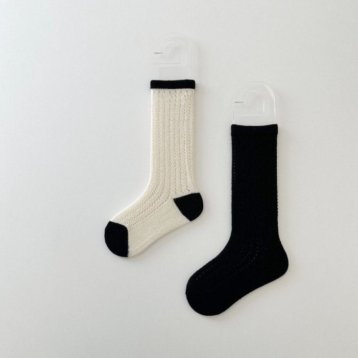 Miso - Korean Baby Fashion - #babyfever - Oreo Socks - 9