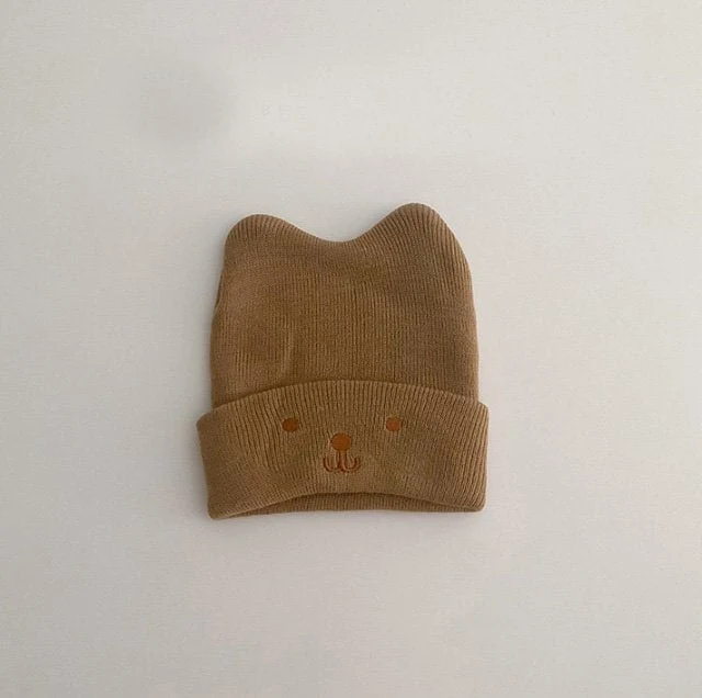 Miso - Korean Baby Fashion - #babylifestyle - Bear Beanie - 8