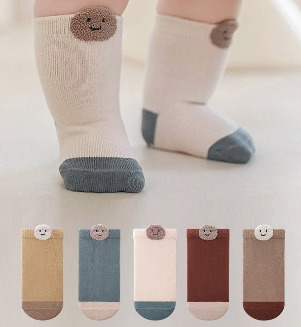 Miso - Korean Baby Fashion - #babyoninstagram - Smile Point Socks