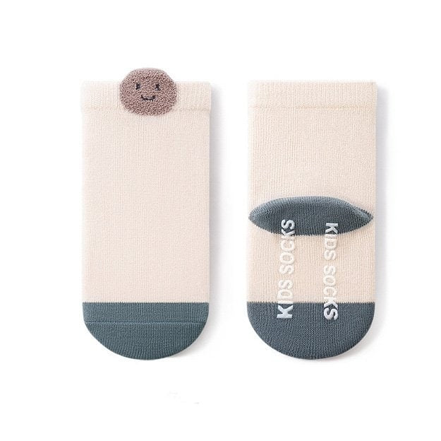 Miso - Korean Baby Fashion - #babyoutfit - Smile Point Socks - 3