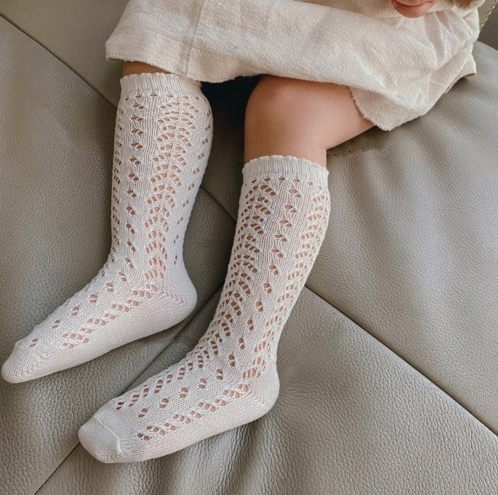 Miso - Korean Baby Fashion - #babyoutfit - Solid Half Tights